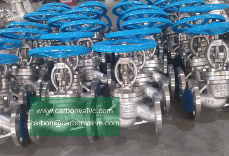 CARBON flanged globe valves CARBON flanged globe valves