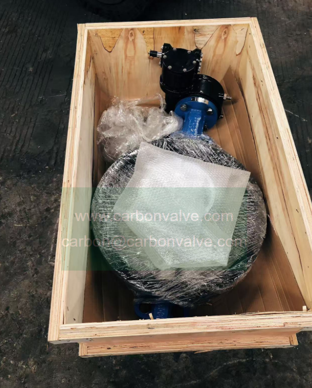 butterfly valve shipment