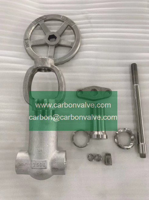 carbon pressure sealed gate valve