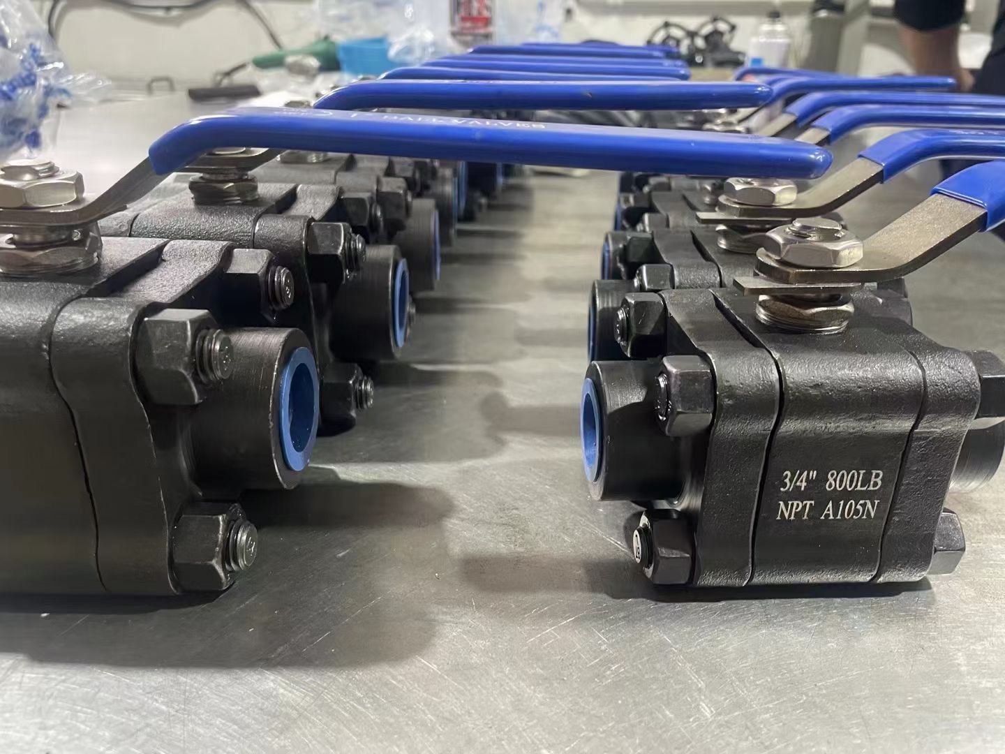 forged 3 pc A105 ball valve forged 3 pc A105 ball valve