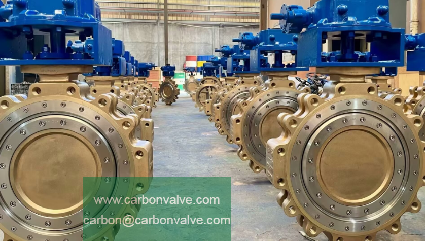 full lug big butterfly valve